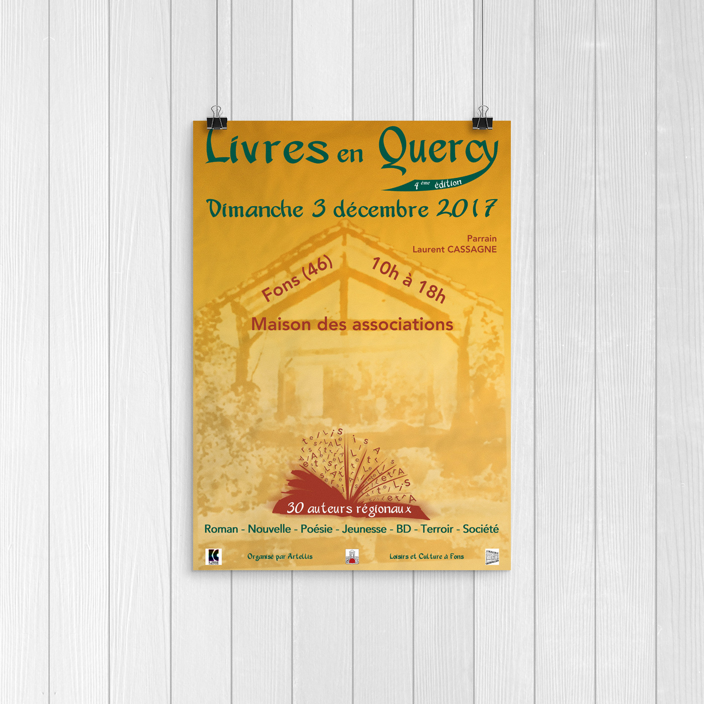 Affiche Livres en Quercy 2017