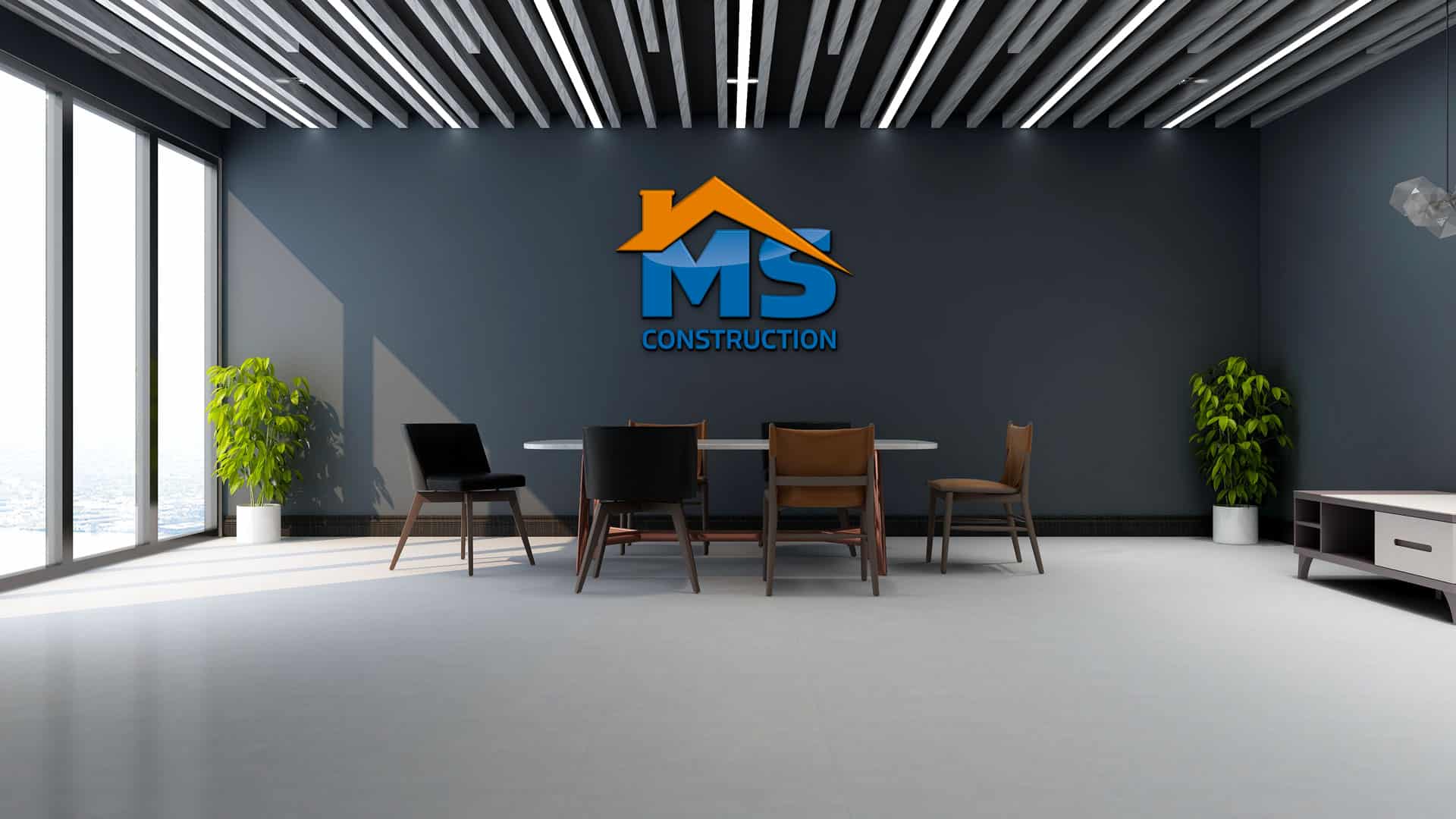 Logo MS construction