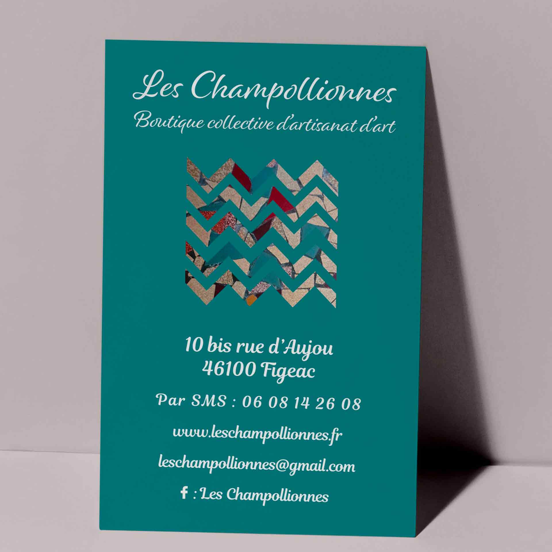 Carte de visite - Les Champollionnes